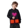 thumbnail image 1 of Birdeem Chandails à Capuchon pour Garçons, Chandail à Capuchon à Imprimé Dégradé, Manches Longues, Col Rond, Haut de Sport pour Enfants, Cadeaux de Sport pour Enfants, 1 of 9