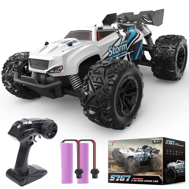 RC Car DEERC Todoterreno Monster Truck para niños de 8 a 12 años