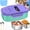 Violet Purple, variant on MPOW Cordless Electric Lunch Box, Heated Lunch Box for Kids, Battery Powered with Automatic Scheduled Heating - 2 Compartments & 2 Temperature Zones(Sky Blue)