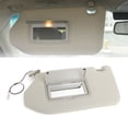 thumbnail image 2 of Left Sun Visor Gray For 13-18 Pathfinder 14-17 Infiniti QX60 w/ Lamp, 2 of 10