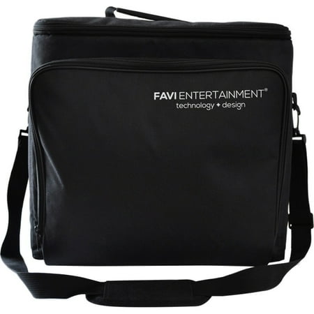 FAVI FE-LG-BAG-BL Carrying Case for Projector - Black - Canvas - Shoulder Strap