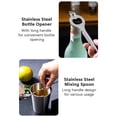 thumbnail image 4 of Mistaha 14pcs/set Mixology Bartender Kit Cocktail Shaker Set, 4 of 8