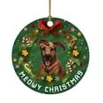 thumbnail image 2 of Ganfancp Navidad Divertida Decoración Navidad Perro Patrón Colgante Árbol de Navidad Adornos Ofertas Flash 1 Listado, 2 of 2