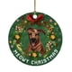 thumbnail image 2 of Xihbxyly Adorno Navideño de Perro, Divertido Juego de Colgantes, Impresión Por Sublimación de Alta Temperatura, Decoración Navideña Versátil, Regalo Perfecto para Fiestas de Oficina, 8 Cm de Diámetro, 2 of 2