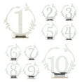 thumbnail image 1 of Miangastore Place Card Holder Refined Chic for Banquets 10Pcs 4.13x4.13x1.57in, 1 of 8