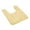 Beige, variant on U Shaped Non-slip Toilet Mat