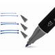 thumbnail image 5 of Art Markers Caliart, tinta a base de alcohol de doble punta, 100 colores, 5 of 7