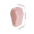 thumbnail image 2 of unbranded Estuche Gótico Rosa Para Anillos Con De Ataúd Ideal Para Y Propuestas Especiales, 2 of 6