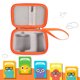 thumbnail image 4 of Tholdsy Funda protectora para reproductor y funda Eva, bolsa de música, auriculares, funda inteligente para niños, bolsa para altavoz y Cables de audio/vídeo Gris S, 4 of 6