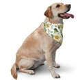 thumbnail image 2 of Naloa Watercolor Bright Sunflowers Dog Bandanas 1PC Washable Triangle Dog Scarfs Premium Durable Fabric, for Small Medium Large Dogs and Cats, 2 of 6
