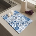 thumbnail image 2 of Raidley Quick Dry Dish Mat,Super Absorbent Drying Mat,Retro Quick-Drying Water-Draining Mat,Easy Dish Clean Mat,for, 2 of 8