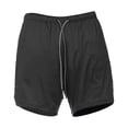 thumbnail image 4 of BELOVING Men' in 1 Running Shorts Lightweight with Phone Pockets Drawstring Sports Shorts Black, 4 of 10