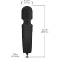 thumbnail image 6 of SZDUDU Personal Massager for Men & Women, 20 Modes & 8 Speedsr Quiet Waterproof Rechargeable Electric Handheld Massager for Tension Relief, Muscle, Back, Soreness, Recovery - Black, 6 of 6