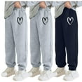 thumbnail image 3 of Akiihool Teen Boy Pants Trendy Boys Wide-Leg Pants Summer High Waisted Loose Fit Comfy Belted Lounge Trousers with Pockets (NY3,3-4 Years), 3 of 4