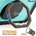 thumbnail image 6 of FJLBDE Case for Lenovo Idea Tab 11 Inch 2025 (TB-336ZU/TB-336FU), 360 Rotating Stand Handle Shoulder Strap Heavy Duty Shockproof Cover, Sky Blue PC, 6 of 7