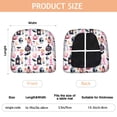 thumbnail image 3 of Pastel Halloween Seat Covers for Dining Room Chairs Set Of 6,Stretch Printed Washable Chair Seat Cover with Elastic Ties and Button,Removable Waterproof Couch Cushion Covers, 3 of 6