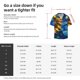 thumbnail image 5 of Balery Sunflower Starry Night Vibes Camisa Casual de Manga Corta con Botones para Hombre, Texturizada, Estilo Cubano, para Playa, Verano-Small, 5 of 5