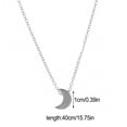 thumbnail image 3 of Collares con abalorios, accesorio de joyería, colgantes colgantes románticos de primera calidad, abalorios de cuello para mujer con estilo para Ropa, zapatos y accesorios Miscelánea plata Minnieouse AP009731-02, 3 of 6