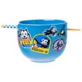 thumbnail image 1 of Cuenco de arroz con fideos ramen de cerámica Silver Buffalo Felix, 600 ml, 1 of 2