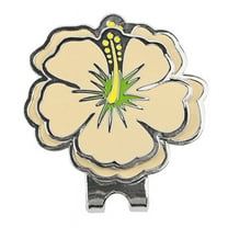 Golf Ball Marker Hat Clip with Magnet Ball Mark One Putt Golf Putting Alignment Cap Clips Yellow