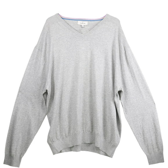 Aqua Toscano Men's Mist V-Neck Long Sleeve Long-sleeve - 1 X