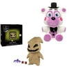 Nightmare Before Christmas - Oogie Boogie Collectible Figure + Five Nights at Freddy's Pizza Simulator - Helpy Collectible Figure, Pack of 2