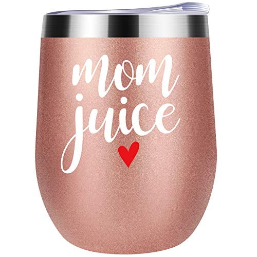Mama For Mom I'm A Great Mom It Says So On My Mug Wine Tumbler Best Mom Pink 12oz Wine Glass