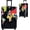 14, variant on Red Christmas Luggage Cover – Snowflake & Candy Cane Suitcase Protector, Holiday Travel Luggage Sleeve, Stretchable & Waterproof,M