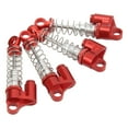 thumbnail image 4 of Front Rear Shock Absorbers, Front Rear Shock Damper Aluminum Alloy  Wear Resistant  For 1/16 RC Car Red, 4 of 8