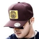 thumbnail image 3 of VAGO Style BALLENITA Gorra Artesanal Café Visera Curva, 3 of 5
