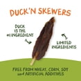 thumbnail image 5 of Pet 'n Shape Chik 'n Skewers – Natural Duck Wrapped Rawhide Chew Dog Treats - 1 Pound, 5 of 8