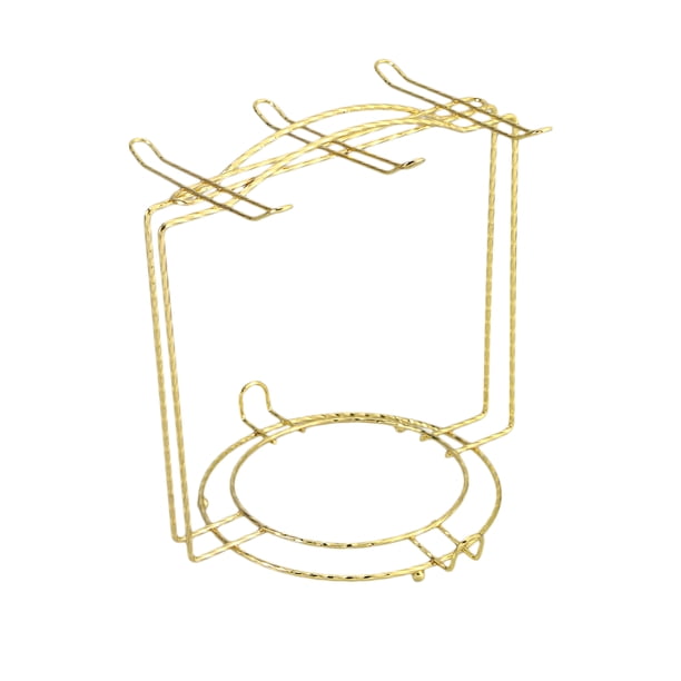 Organizador de placas de espiral gabinete de cocina y counshelf organizador de la taza (para 4cups 6plates/plata)