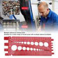 thumbnail image 4 of Nut Bolt Thread Gauge, Practical ABS Nut Bolt Thread Checker  for Repairing, 4 of 7