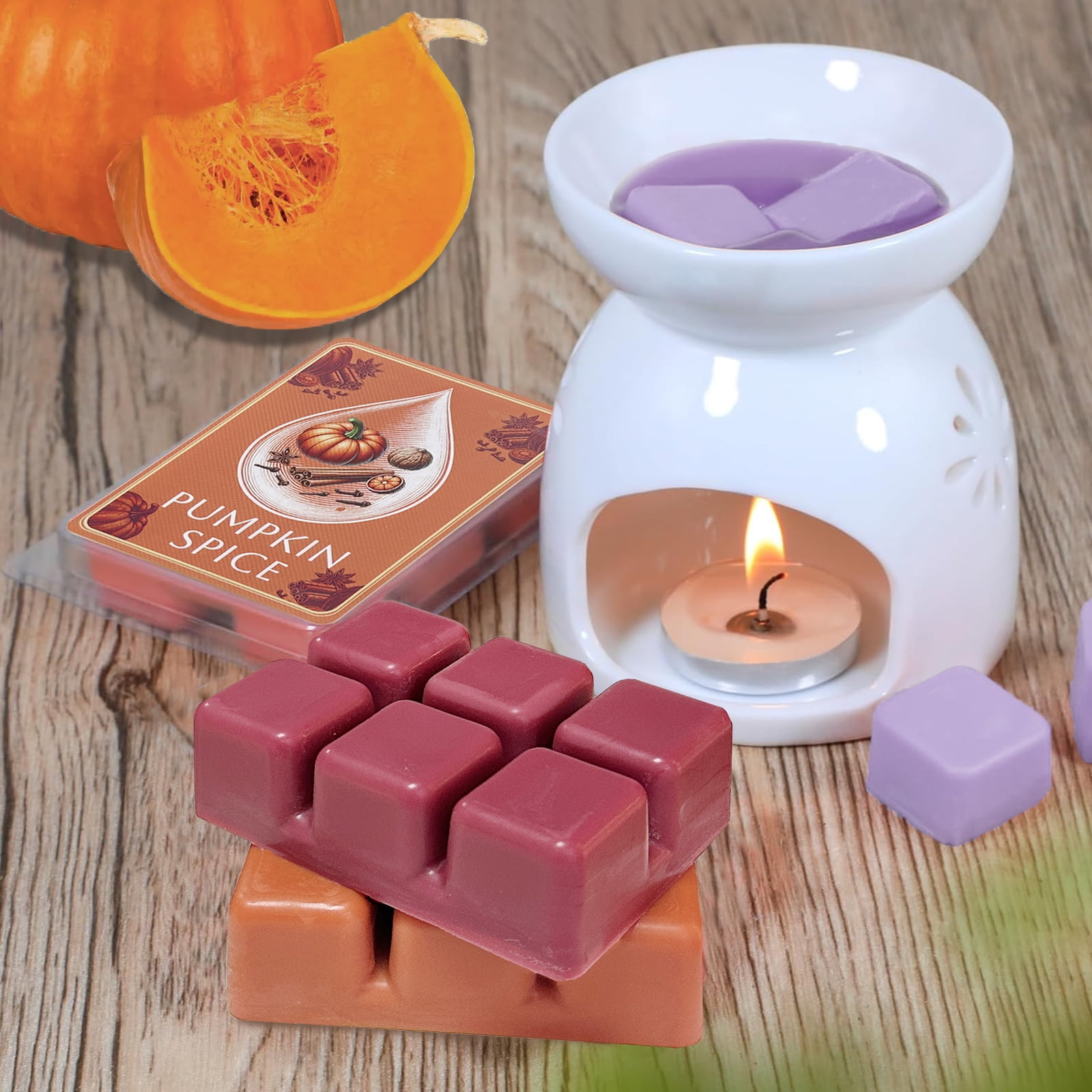 Soy Wax Melts Cubes Strong Scent Wax Melts Variety Fragrance Melts for Spa Yoga Relaxing Bath