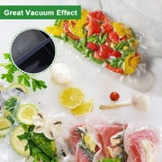 BoxLegend Vacuum Sealer Bags, 8x 12x 100 Count Pre-Cut Food Vacuum Seal Bags,Clear