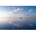thumbnail image 2 of Macua, Gerald 18x13 Gold Ornate Wood Framed with Double Matting Museum Art Print Titled - Ripples, 2 of 4