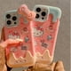 thumbnail image 5 of Sanrio-funda de Hello Kitty con lazo 3D para iPhone, 15, 14, 13, 11, 12 Pro Max, Mini, XS, XR, 7, 8 Plus, SE2, cubierta de helado a prueba de golpes, Y2K, 5 of 5