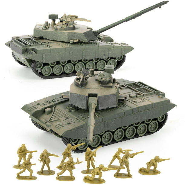 Tanque militar Toy Playset Gresdent de la Segunda Guerra Mundial
