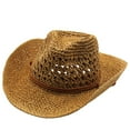 thumbnail image 1 of Stylish Sun Hat with Breathable Design & Adjustable Ties - Outdoor Activities, Vacations, All Seasons, 1 of 3