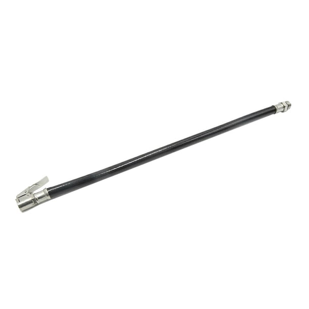 Manguera de inflado de neumáticos para coche, medidor de presión, conector de manguera flexible