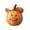 Pig Pumpkin, variant on Halloween Pumpkin Decor 4.5 X 4.5 Inch Resin Farm Animal Pig Pumpkin Statue Cute Fall Decor for Home Indoor Halloween Table Decoration for Living Room Mantel Party Single Piece