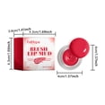 thumbnail image 2 of Aursykel Natural Long Lasting Moisturizing Lipstick Powder Blusher Combo 7g with Plant Extracts Safe and Non Irritating Versatile for Glossy Lips Easy Application for Everyday or Special Occasions, 2 of 2