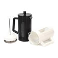thumbnail image 2 of 600Ml French Coffee Maker High Borosilicate Glass White, 2 of 5