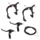 thumbnail image 1 of Juego de frenos caliper para bicicleta aluminio negro con palancas de freno negras Gospel, 1 of 7