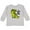 AC-Heather Grey, variant on I Love My Dad with Baby and Daddy Tyranasaurus Rex Boys or Girls Long Sleeve Toddler T-Shirt