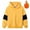 Yellow, variant on KYAIGUO Toddler Kids Fall Winter Hooded Sweatshirt for Boys Girls,1-12Years Little Big Boys Fleece Sweatsuit Long Sleeved Pullovers Baby Active Casual Hoodie Sweaters