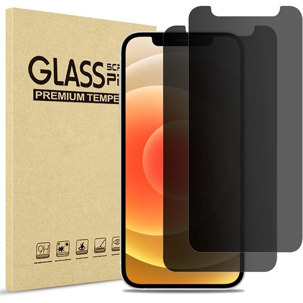 [2 Pack] iPhone 12 mini Privacy Screen Protector 2020, AntiSpy