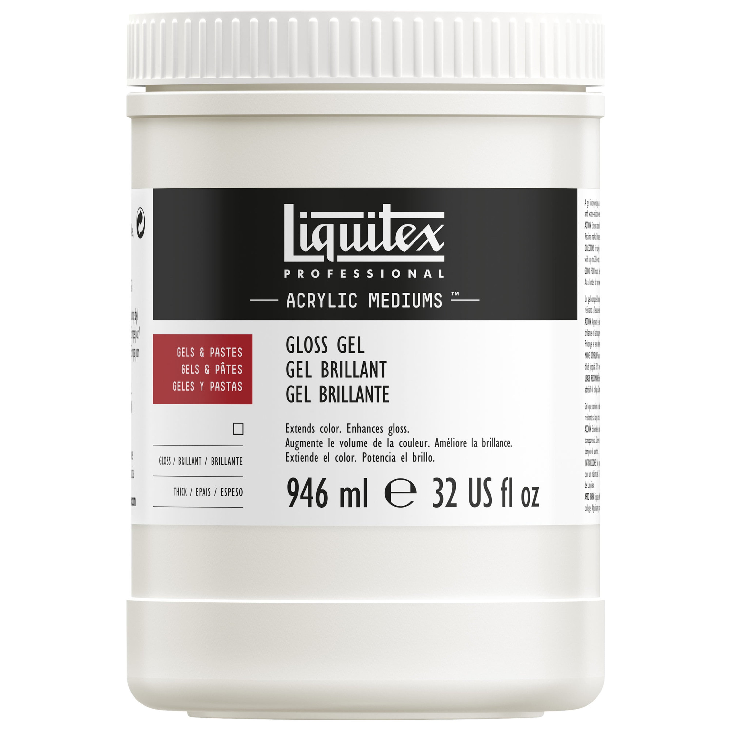 Liquitex Gel Medium, Quart