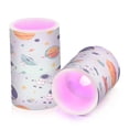 thumbnail image 7 of Yayeee Flameless Candles with Remote Flickering Battery Operated Multi Color Changing, Space Patterns, 7 of 7