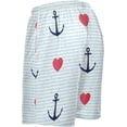 thumbnail image 5 of GZHJMY Anchor Pajama Pants Short for Men, Lounge Pants Lightweight Men Pajama Bottoms with Drawstring Pockets, Christmas New Year Birthday Gifts, Small, 5 of 7